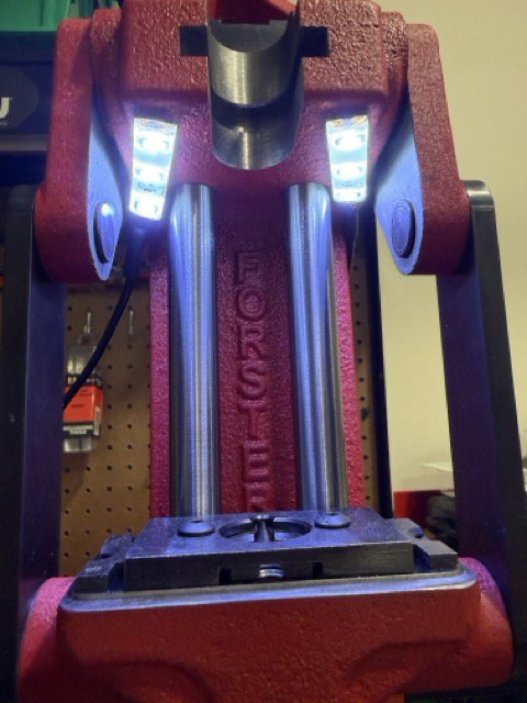 Forster Co-Ax Press with stand/accessories/rings - Image 3