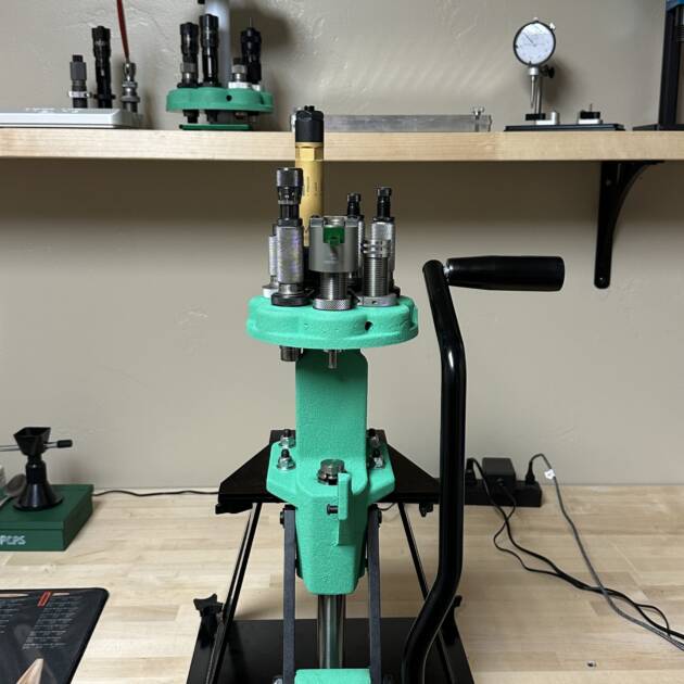 Redding T-7 - Extra turrets, stacker, inline fab plate and handle
