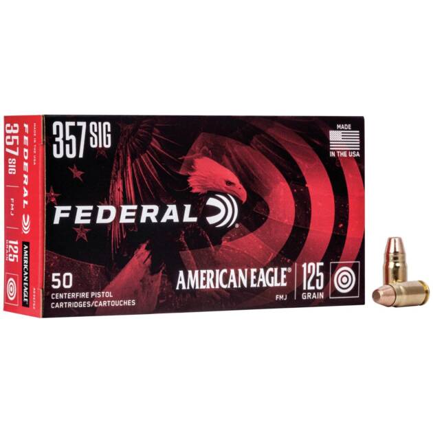 American Eagle .357 SIG 125 gr FMJ 50ct