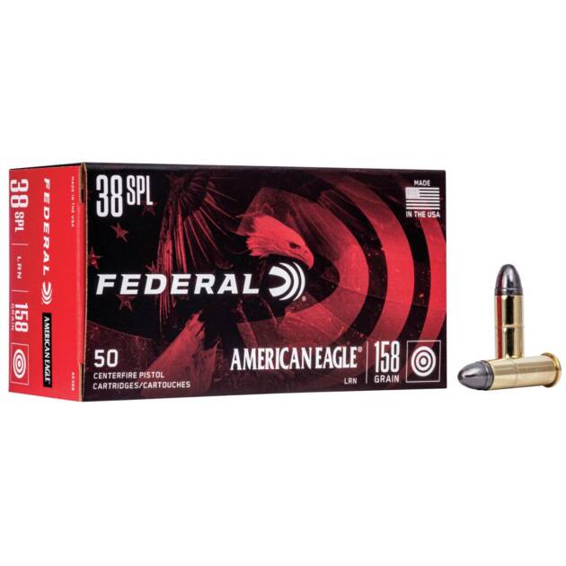 American Eagle .38 Spl 158 gr LRN 50ct