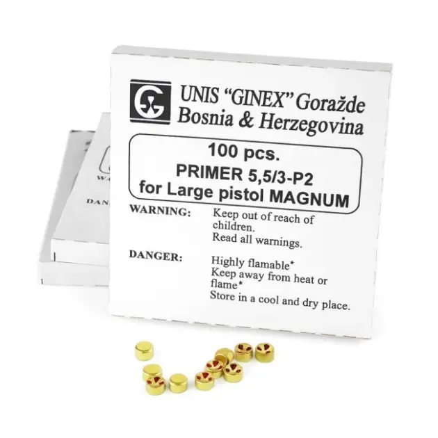 Ginex Large Pistol Magnum Primers [1000]
