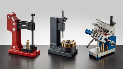 Beginner handgun reloading equipment for first-time reloaders